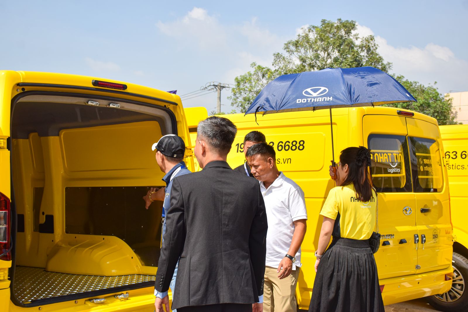 DOTHANH AUTO bàn giao lô xe van MISSU cho Nhất Tín Logistics | DOTHANH MISSU V65