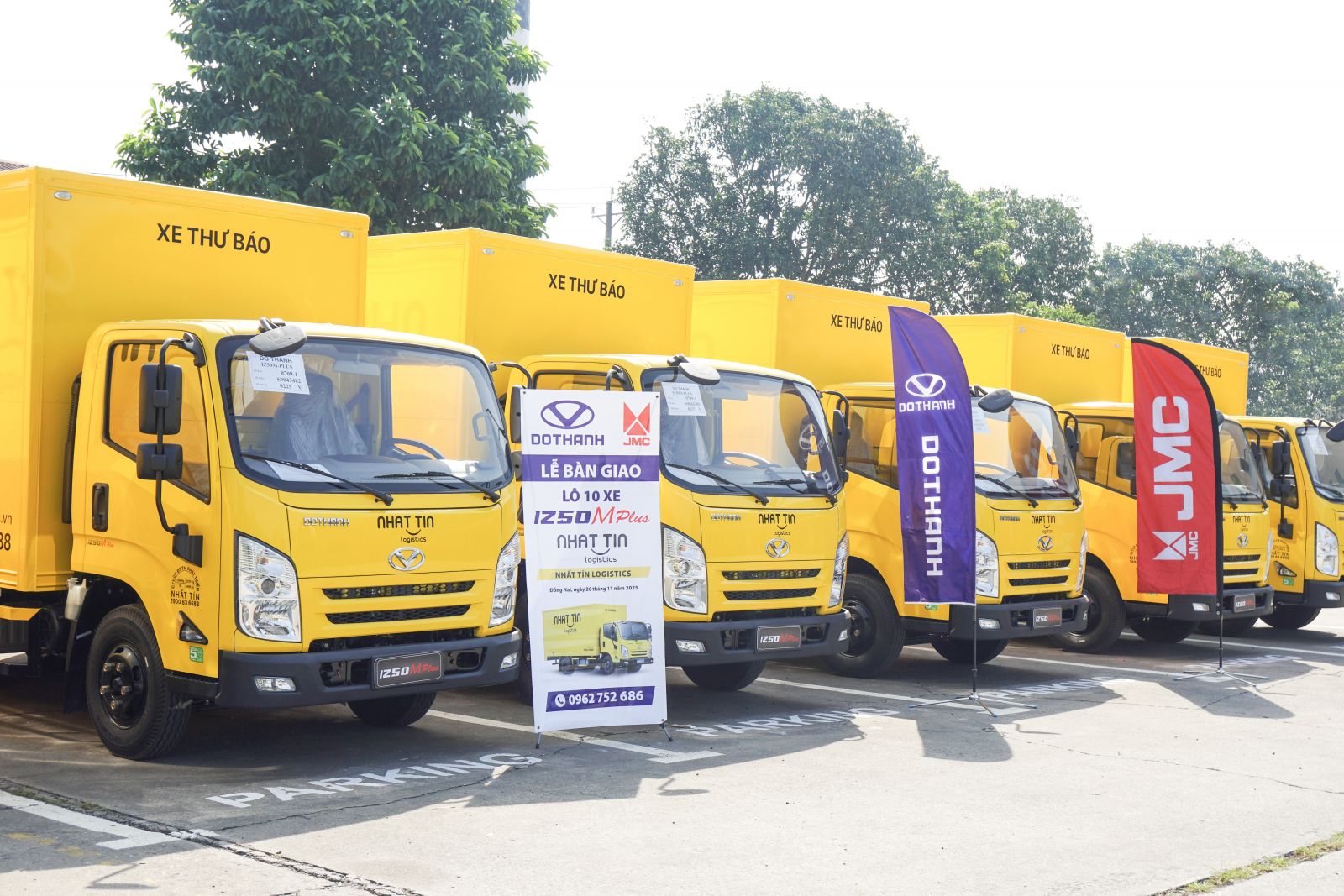 DoThanh Auto tiếp tục giao lô xe tải Nhất Tín Logistics | DOTHANH IZ50M Plus