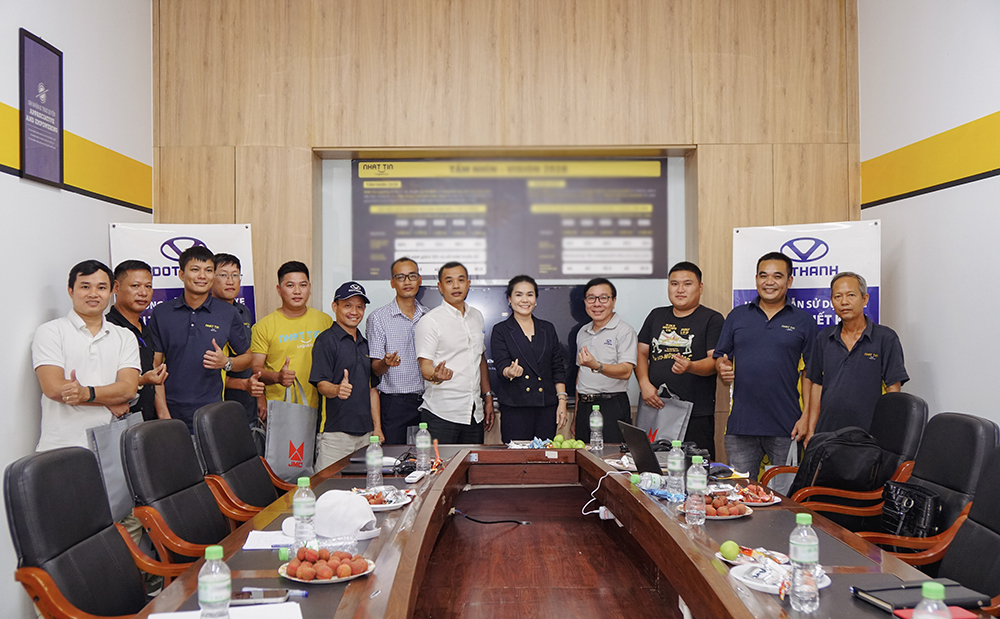 Chương trình đào tạo “Hướng dẫn sử dụng xe an toàn, tiết kiệm” cho NHẤT TÍN LOGISTICS | Dothanh Auto