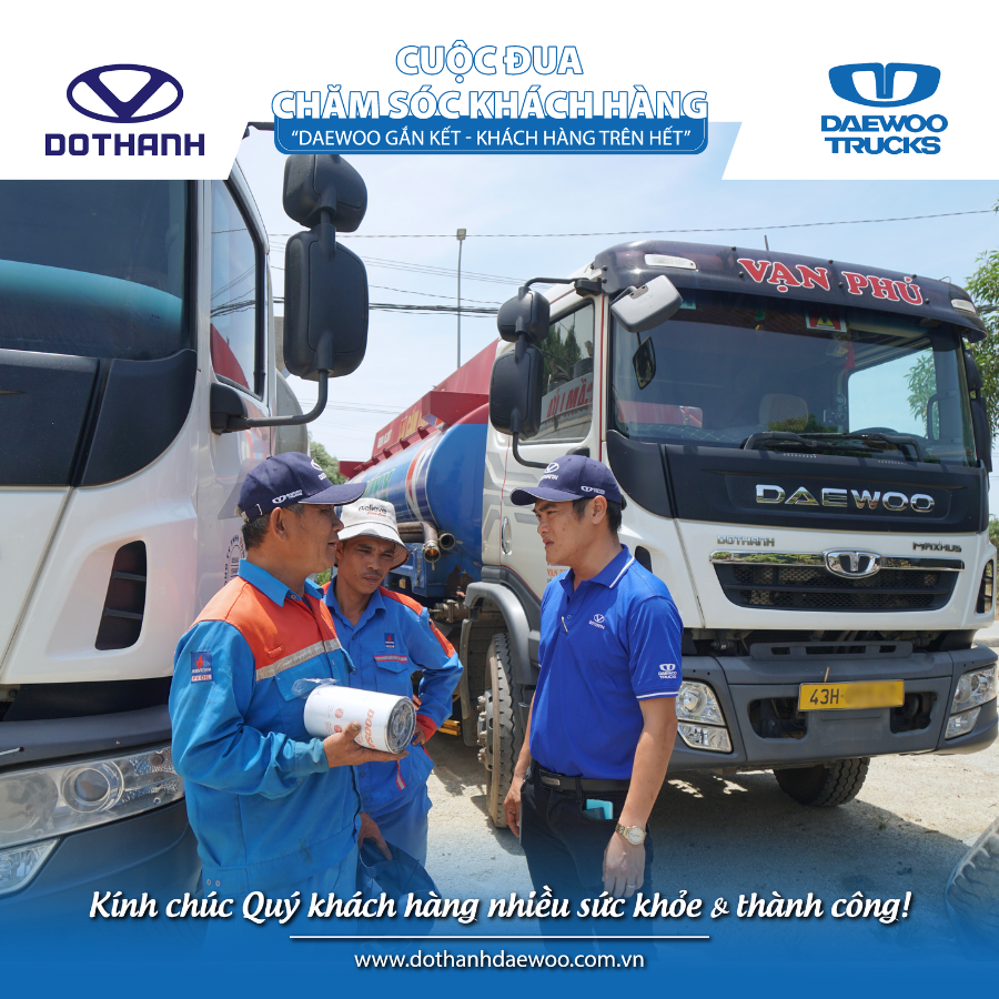 CUỘC ĐUA CHĂM SÓC KHÁCH HÀNG MIỀN TRUNG 2024 | Daewoo Gắn Kết - Khách Hàng Trên Hết