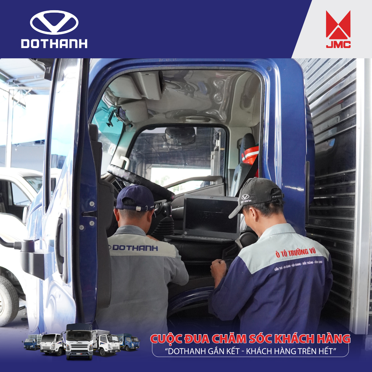 Tổng kết chương trình CUỘC ĐUA CHĂM SÓC KHÁCH HÀNG 2025 | xe tải DOTHANH IZ