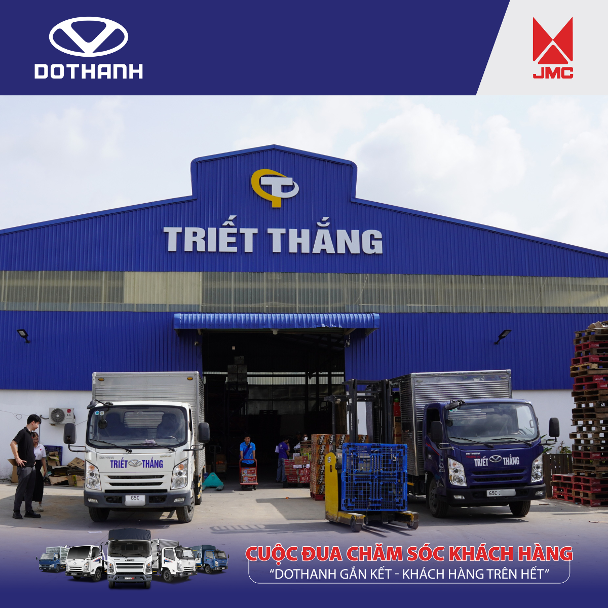 Tổng kết chương trình CUỘC ĐUA CHĂM SÓC KHÁCH HÀNG 2025 | xe tải DOTHANH IZ