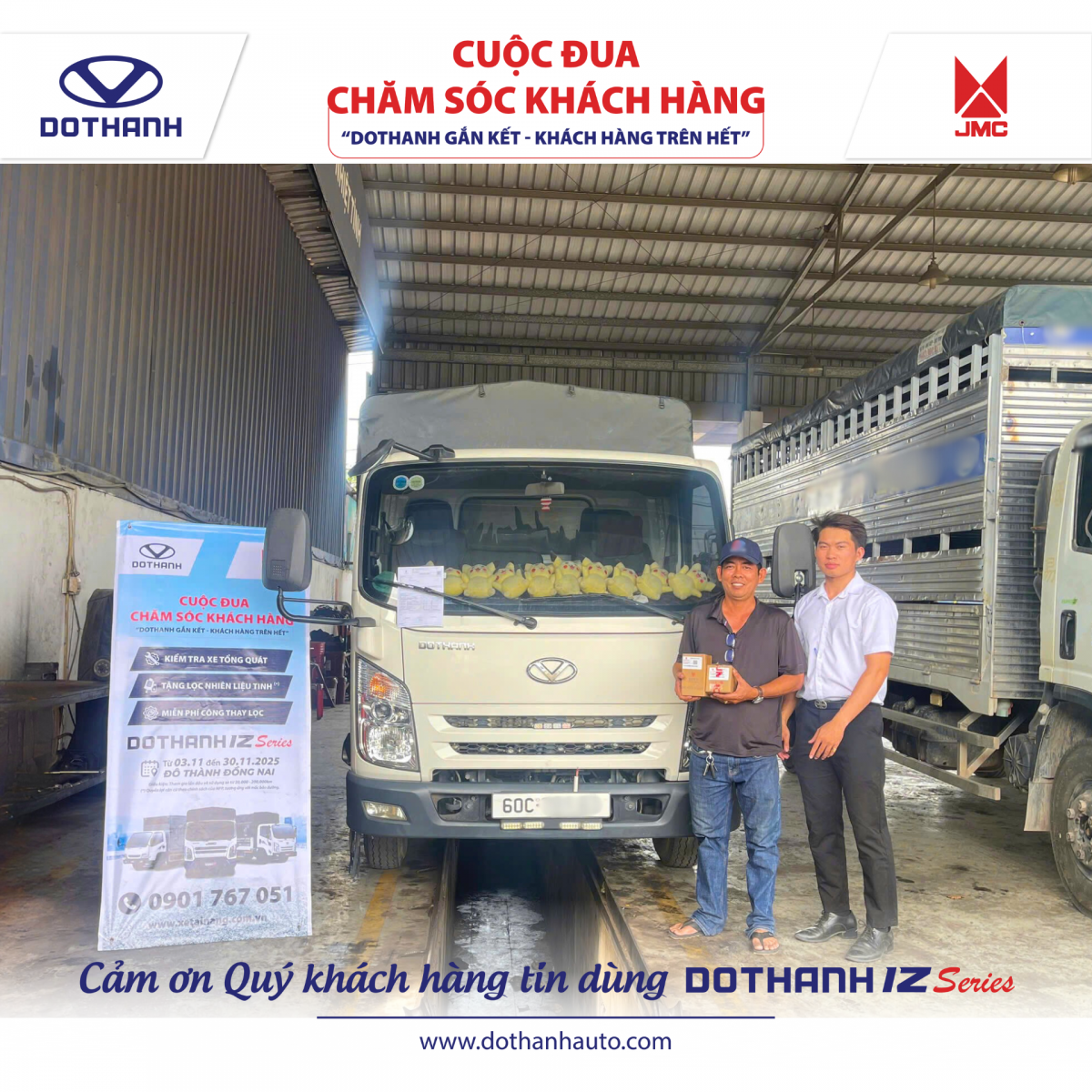 TỔNG KẾT CUỘC ĐUA CHĂM SÓC KHÁCH HÀNG DOTHANH IZ THÁNG 11 | Marathon Service