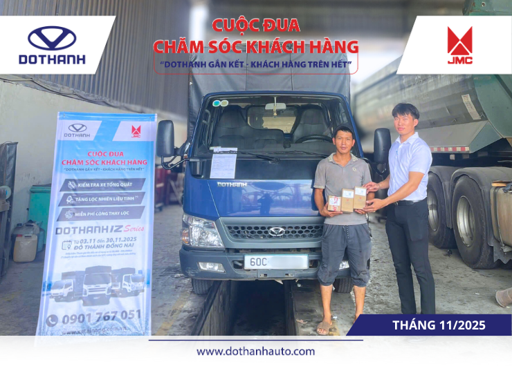 TỔNG KẾT CUỘC ĐUA CHĂM SÓC KHÁCH HÀNG DOTHANH IZ THÁNG 11/2025 | Marathon Service