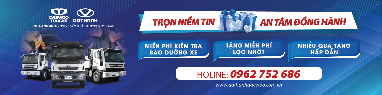 "Trọn Niềm Tin, An Tâm Đồng Hành” - Chương Trình Tri Ân Khách Hàng của Daewoo Trucks Việt Nam