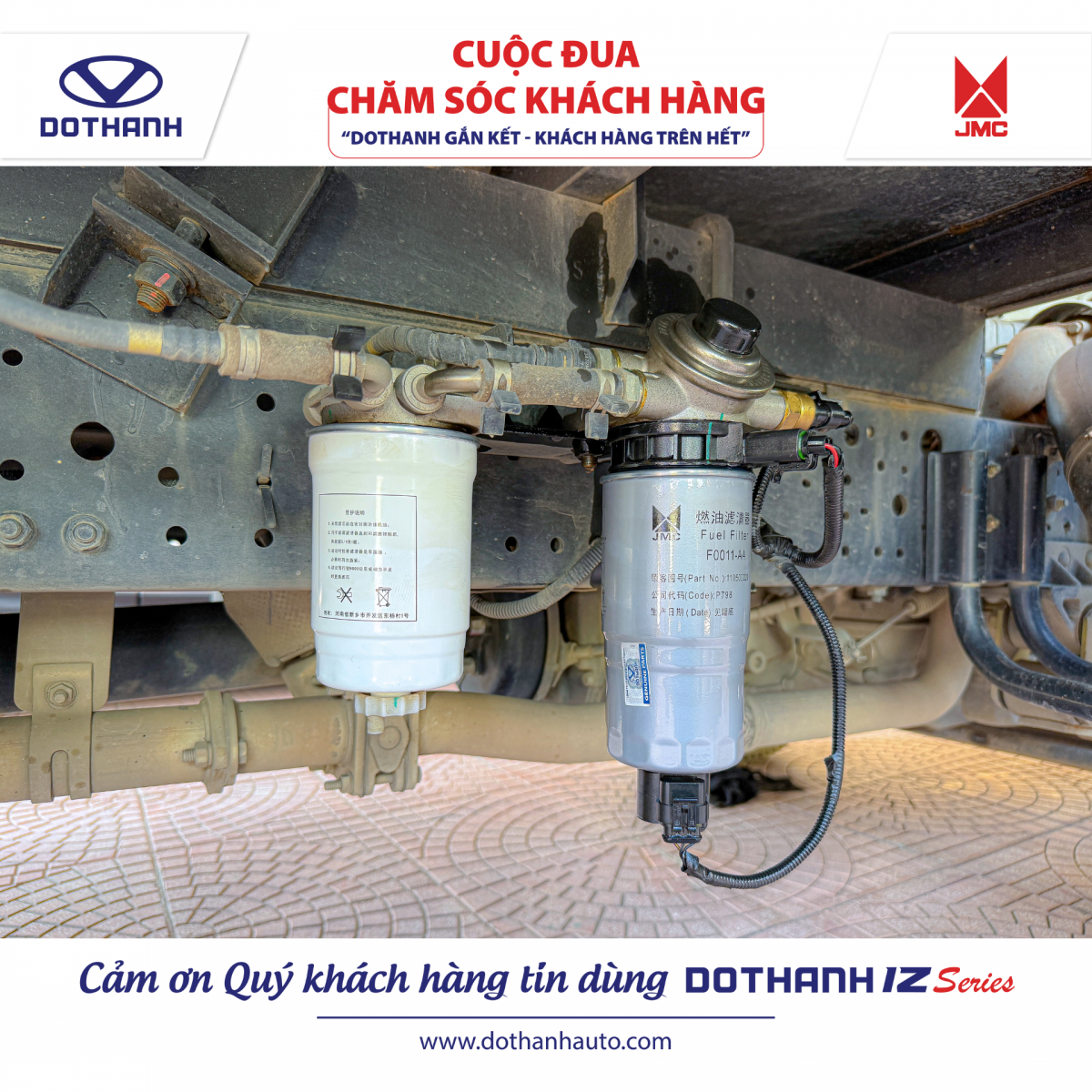 Tổng kết chương trình CUỘC ĐUA CHĂM SÓC KHÁCH HÀNG | Khách lô xe tải DOTHANH IZ miền Bắc, miền Trung