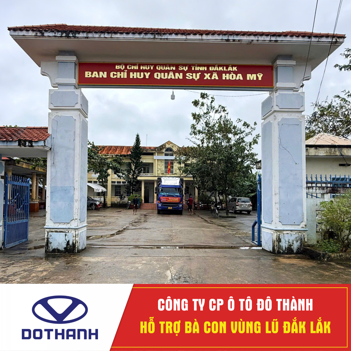 DOTHANH AUTO CỨU TRỢ GẠO, HỖ TRỢ BÀ CON VÙNG LŨ ĐẮK LẮK (tỉnh Phú Yên cũ)
