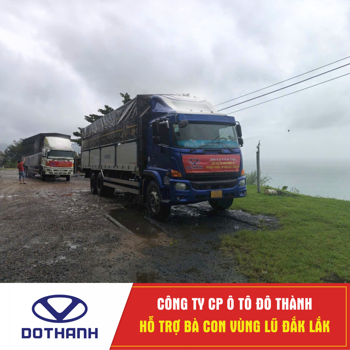 ​DOTHANH AUTO CỨU TRỢ GẠO, HỖ TRỢ BÀ CON VÙNG LŨ ĐẮK LẮK (tỉnh Phú Yên cũ)​