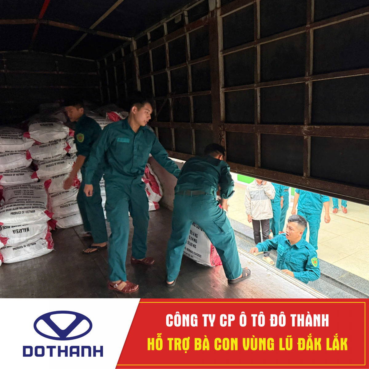 ​DOTHANH AUTO CỨU TRỢ GẠO, HỖ TRỢ BÀ CON VÙNG LŨ ĐẮK LẮK (tỉnh Phú Yên cũ)​