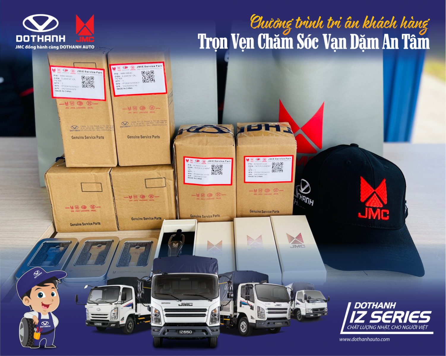 DOTHANH AUTO, JMC TỔ CHỨC CHƯƠNG TRÌNH TRI ÂN KHÁCH HÀNG TẠI ĐÔ THÀNH SÓC TRĂNG | Xe Tải DOTHANH IZ