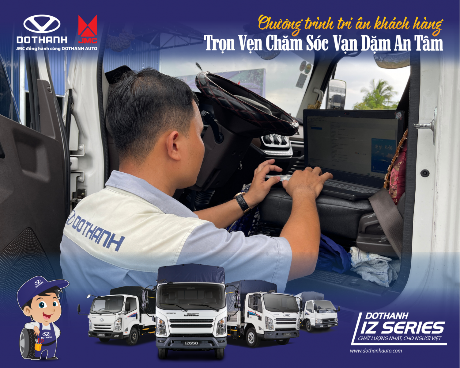 DOTHANH AUTO, JMC TỔ CHỨC CHƯƠNG TRÌNH TRI ÂN KHÁCH HÀNG TẠI ĐÔ THÀNH SÓC TRĂNG | Xe Tải DOTHANH IZ