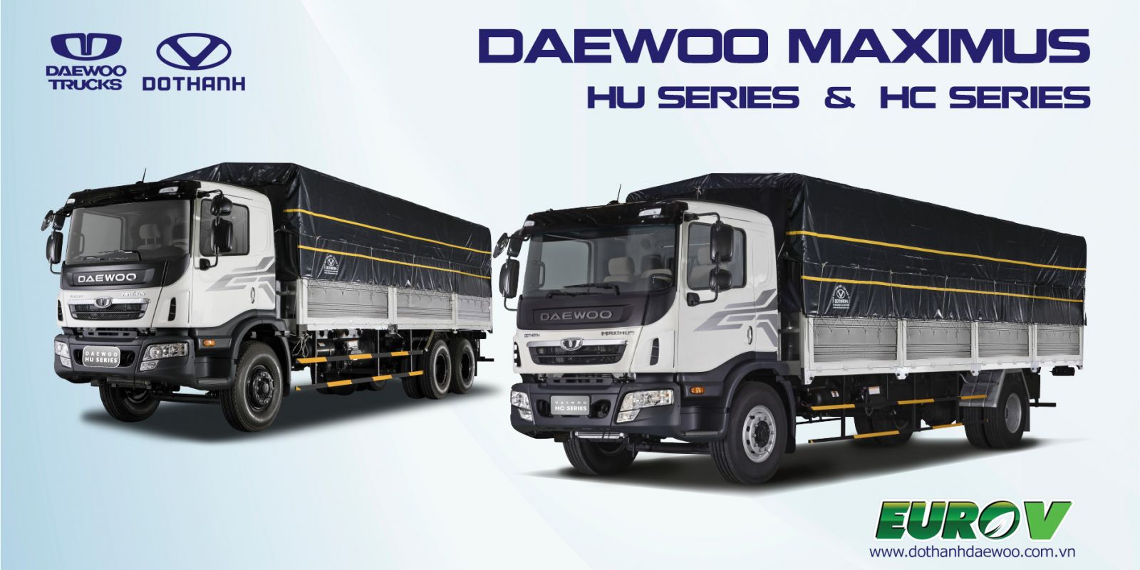 Dòng xe tải Daewoo Maximus chất lượng đến từ Hàn Quốc