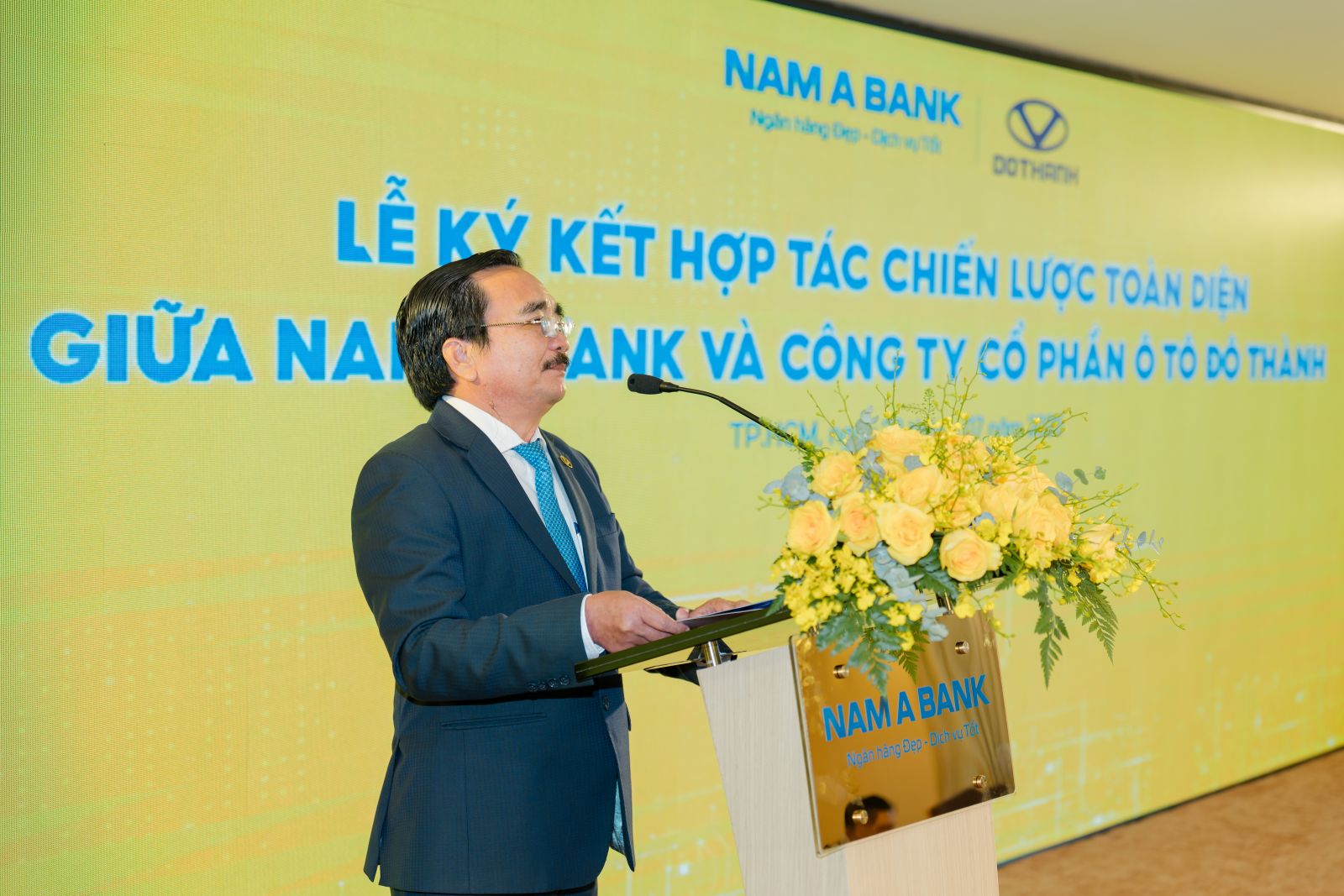 Lễ ký kết hợp tác chiến lược toàn diện giữa NAM A BANK và DOTHANH AUTO