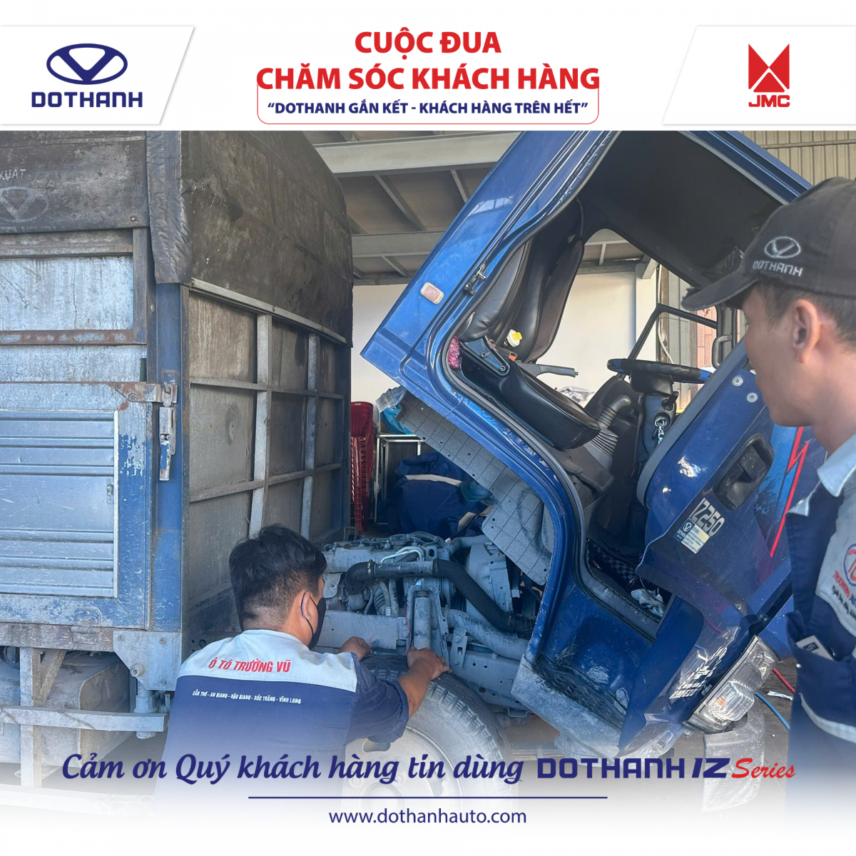 TỔNG KẾT CUỘC ĐUA CHĂM SÓC KHÁCH HÀNG T8.2025 | Khách lẻ xe tải DOTHANH IZ