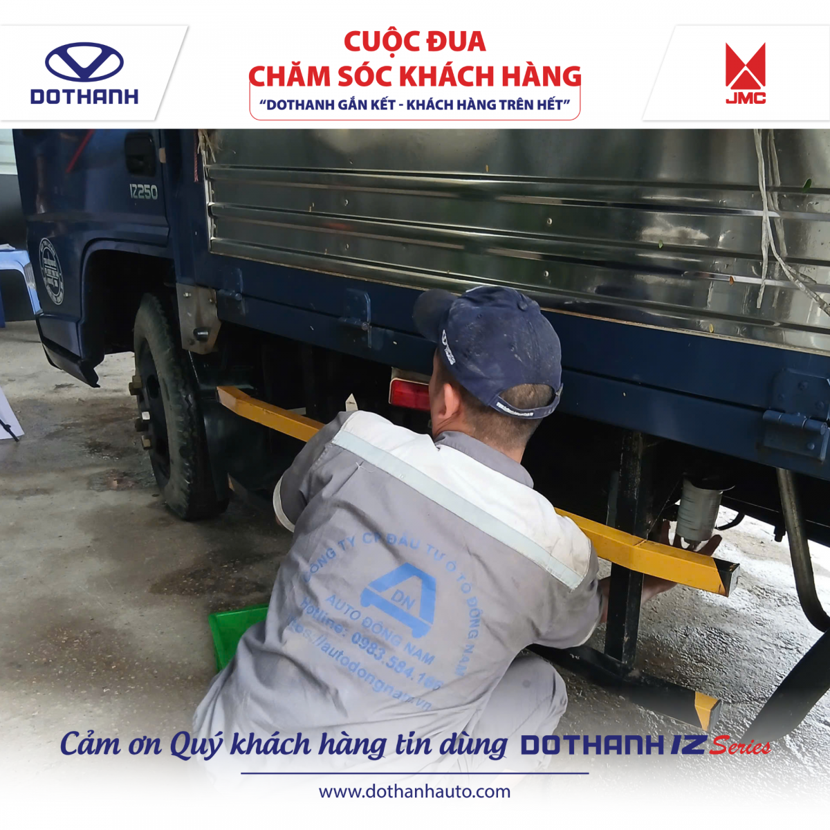 TỔNG KẾT CUỘC ĐUA CHĂM SÓC KHÁCH HÀNG T8.2025 | Khách lẻ xe tải DOTHANH IZ