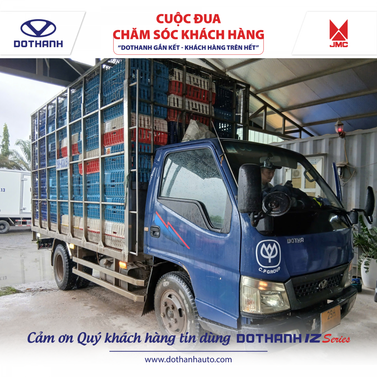 TỔNG KẾT CUỘC ĐUA CHĂM SÓC KHÁCH HÀNG T8.2025 | Khách lẻ xe chở gia cầm DOTHANH IZ