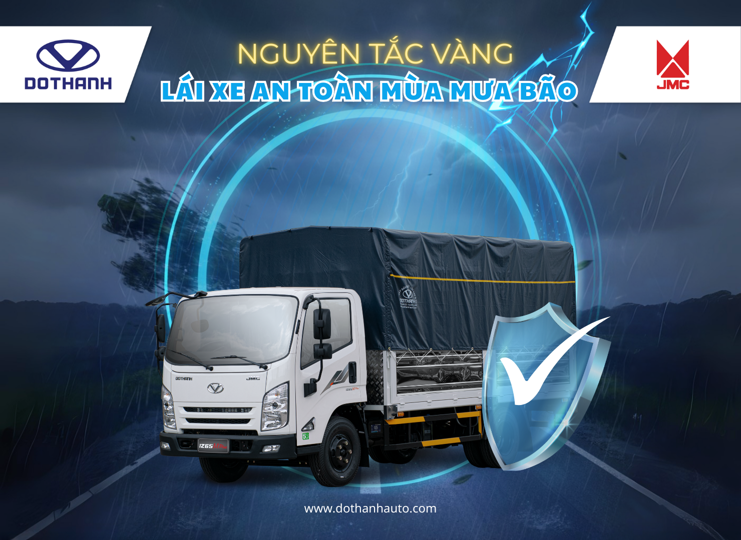 10 NGUYÊN TẮC VÀNG LÁI XE MÙA MƯA BÃO | Lái xe an toàn mùa mưa bão