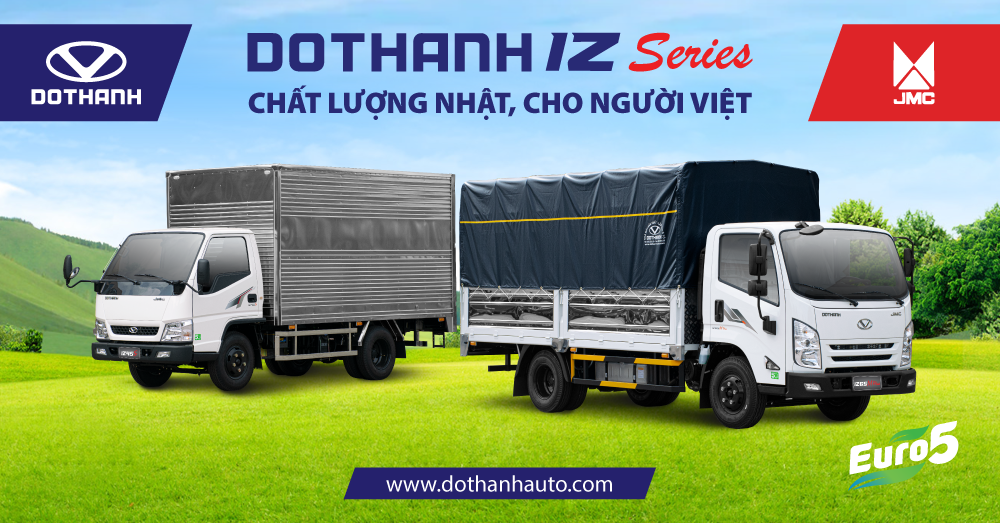 Xe tải DOTHANH IZ - Euro 5: Cú Chuyển Mình Mạnh Mẽ Về Mọi Mặt