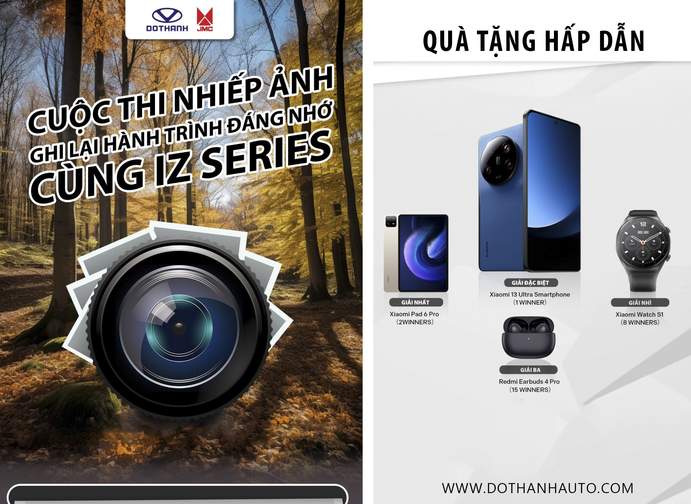 Cuộc Thi Nhiếp Ảnh – Ghi Lại Hành Trình Đáng Nhớ Cùng IZ Series