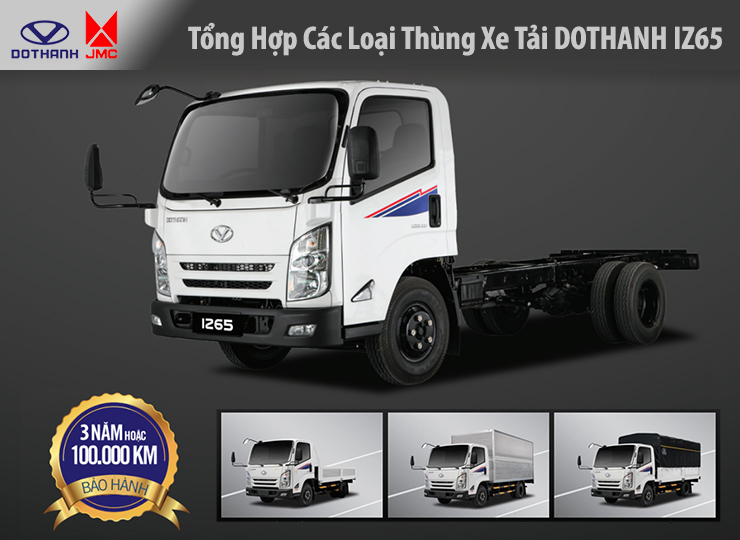 XE TẢI IZ65 - TỔNG HỢP LOẠI THÙNG HÀNG ĐƯỢC ƯA CHUỘNG