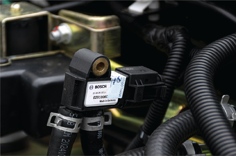 Cảm biến áp suất khí thải Bosch (Germany)