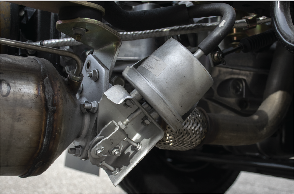 Phanh khí xả (phanh cúp bô)