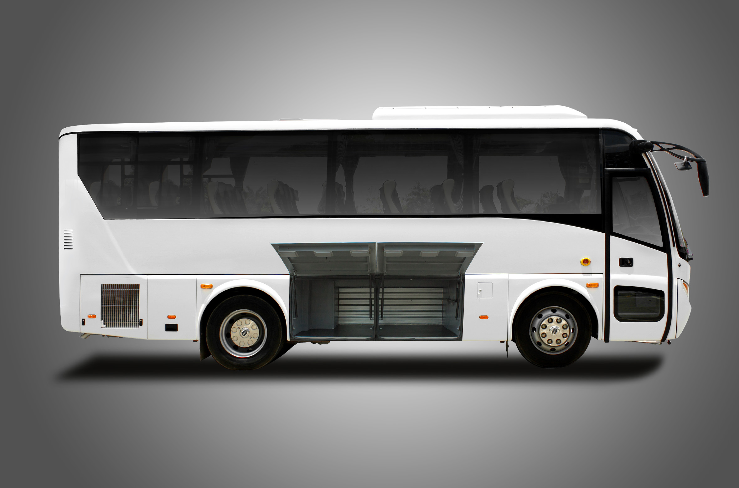 Thân xe sử dụng công nghệ căng tole hiện đại với chất lượng  cao cấp. Kích hông dạng liền sang trọng 