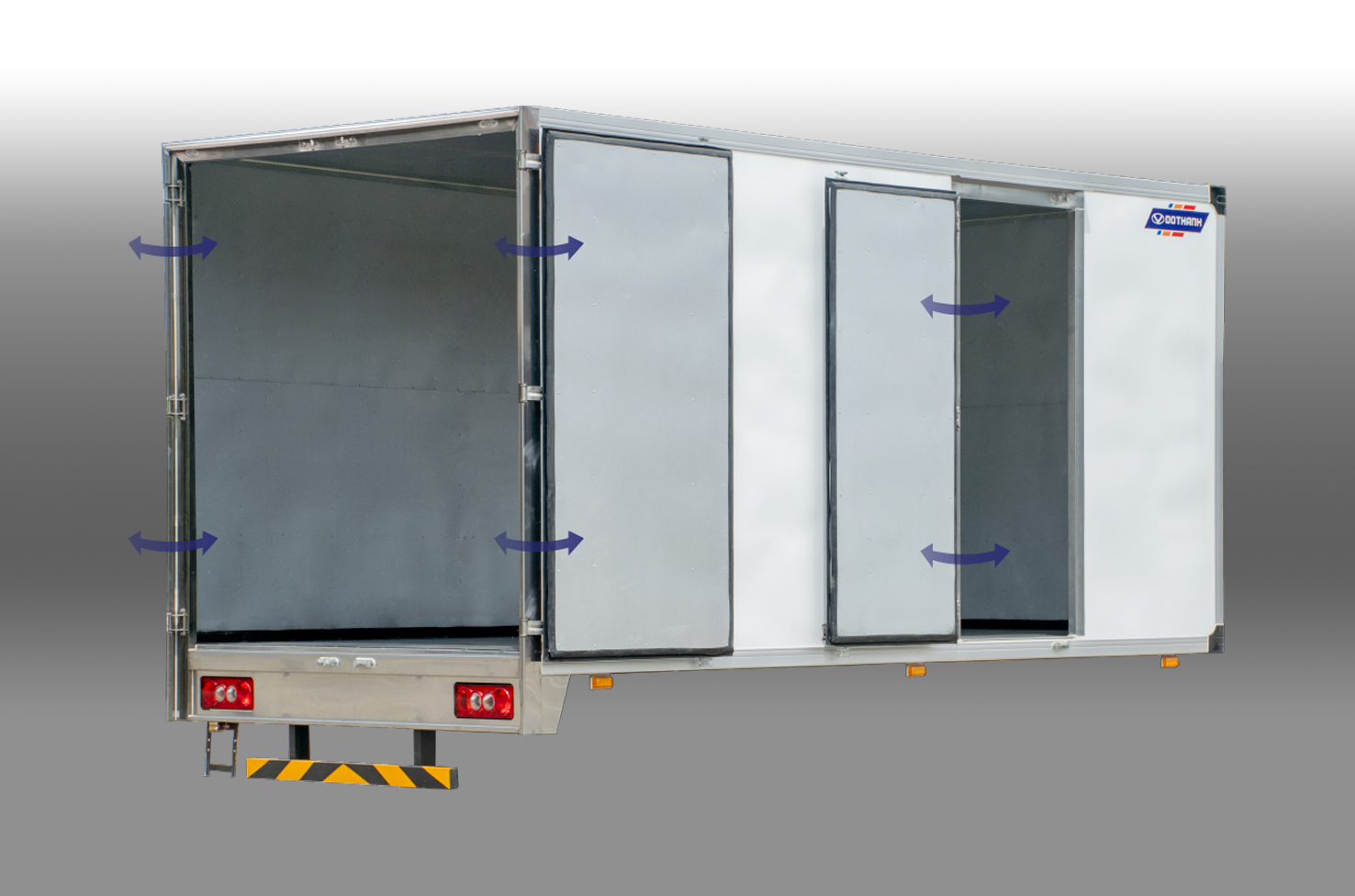 Mặt trong thùng Composite