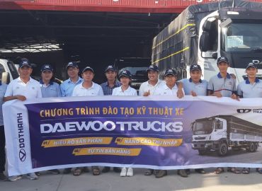 Đào tạo sản phẩm Daewoo Truck tại Công ty TNHH Ô tô Trường Vũ