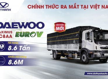 Dothanh Auto sắp ra mắt mẫu xe tải Daewoo HC8AA mới vào cuối tháng 07/2021